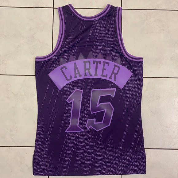 Mitchell & Ness Toronto Raptors Vince Carter Monochrome Swingman Jersey Size S - Picture 4 of 5
